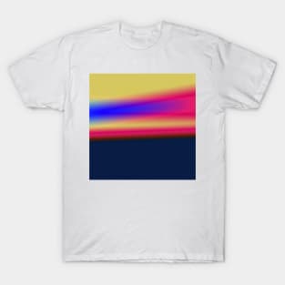 RED BLUE GREEN TEXTURE ART T-Shirt